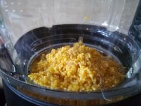 再加入清洗过的小米