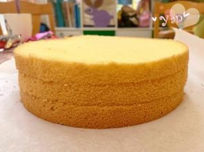 脱模，切成三片。