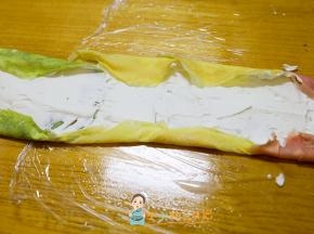 一个颜色五张皮，做好了就是这样的