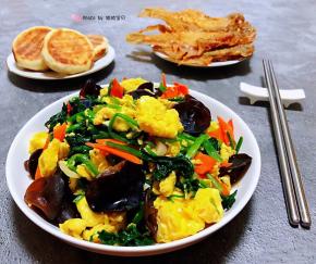 混搭着一起炒着吃营养吸收的多样化