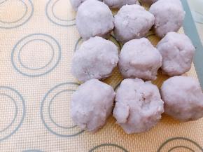 奶香芋泥馅也分为12份