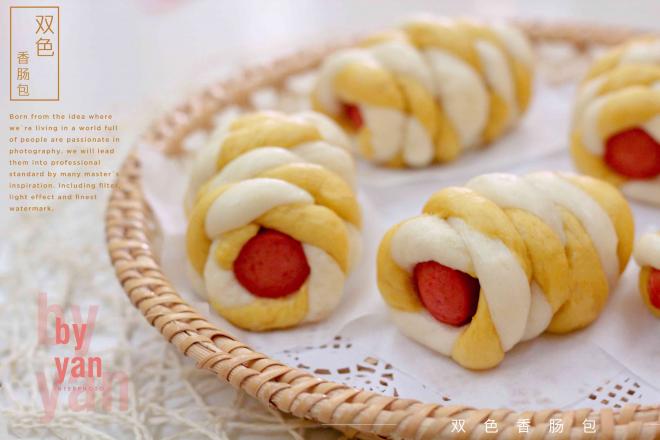 双色香肠包