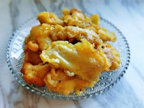 我炸了两锅。因为我用的锅比较小，这样省油啊！