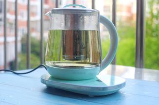 开启煮茶模式，煮至开。