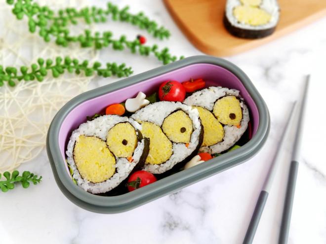 小鸡寿司便当