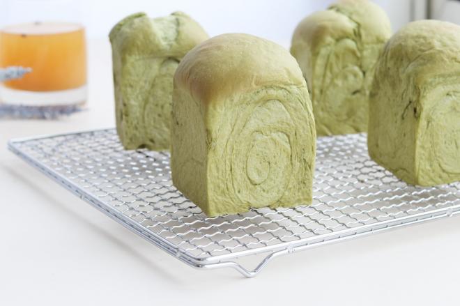 炼乳抹茶小吐司