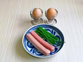 准备食材，量可以根据胃口增减。