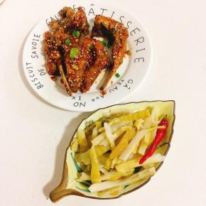 搭配泡椒酸笋，解腻！