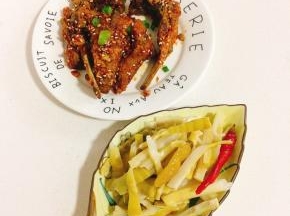 搭配泡椒酸笋，解腻！