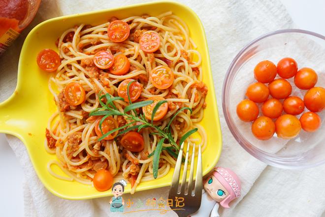 9个月以上辅食番茄肉酱意面