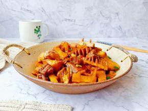 脆爽的鲜笋口感好吃的不得了！