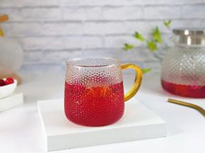 好喝又好看的蔓越莓菊花茶。