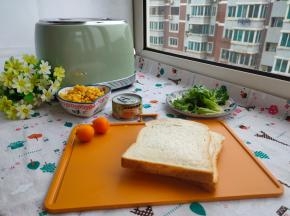 准备好食材。
