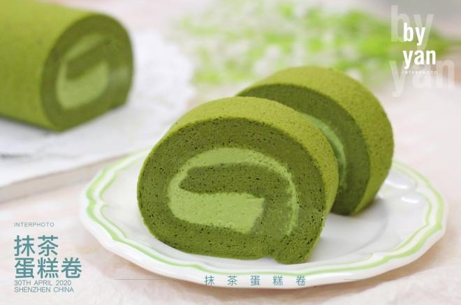 抹茶蛋糕卷