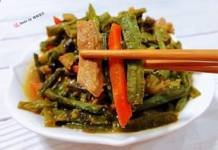 豇豆和茄子入口软嫩香浓回味无穷