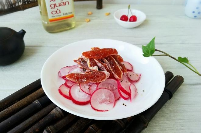 小森林系美食～柿饼拌萝卜