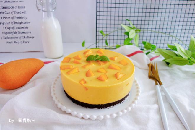 芒果酸奶慕斯（无奶油）