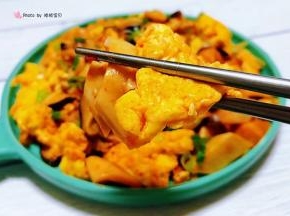 鸡蛋和杏鲍菇入口不吃肉还要香