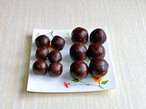 依次做好的馅料。