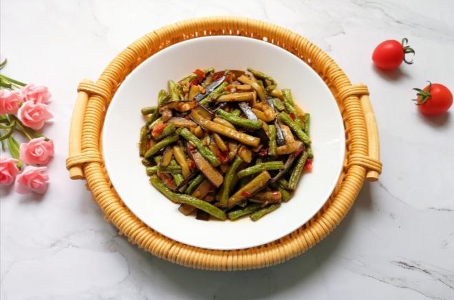 豇豆烧茄子
