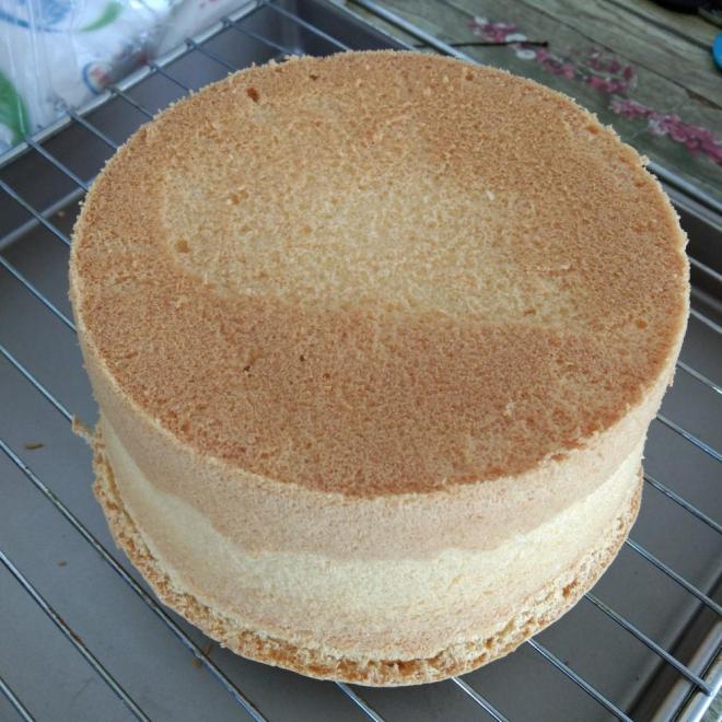 6寸戚风蛋糕