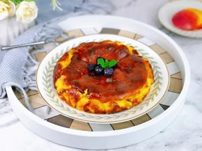 网红的巴斯克芝士蛋糕，制作完成。