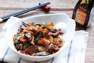 颜色鲜亮味美下饭。