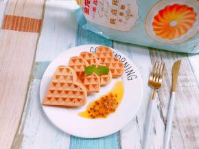外酥里嫩的华夫饼完成