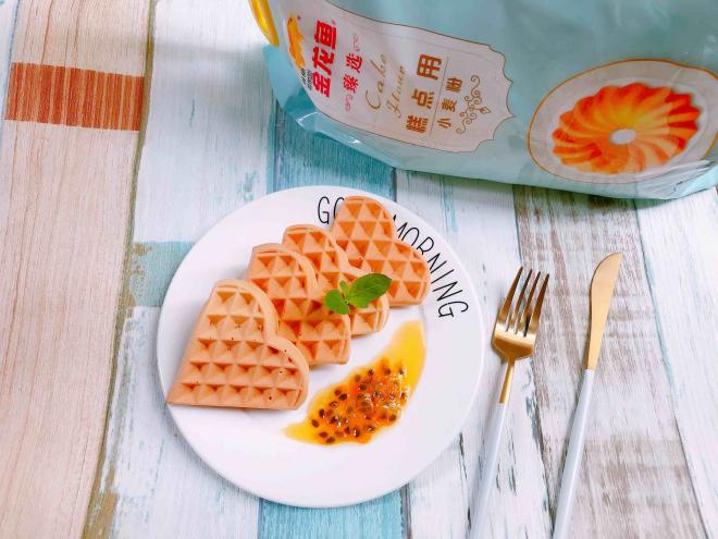 外酥里嫩的豆浆华夫饼