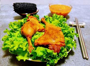搭配玉米和绿豆粥一起吃美味无比