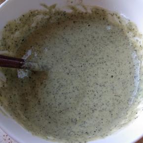 搅拌成酸奶状态