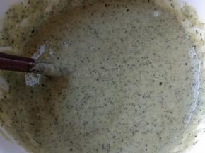 搅拌成酸奶状态