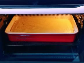 135度50分钟结束后，上下管调到160度再烤8-10分钟。