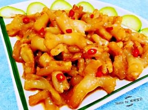 蹄筋的营养超级丰富经常食用对身体有益