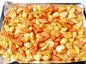 家里人爱吃，烤满满一盘。