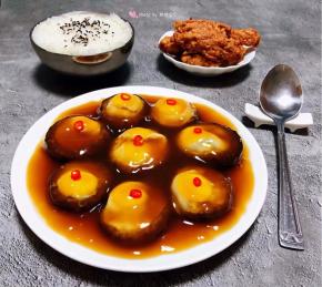 搭配一碗米饭和肉参一起吃味道棒极了