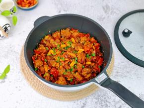 盛出装盘，撒上葱花。