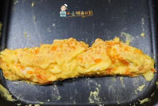 半凝固的时候堆堆拢就像这样 ，不规整没关系