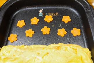 最后一次放入花摆好