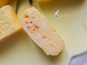 九个月的孩子胡萝卜一定要提前煮一下不然不容易咬