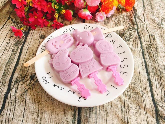 香芋味儿冰淇淋雪糕