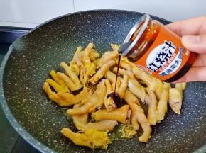 加红烧汁上色。