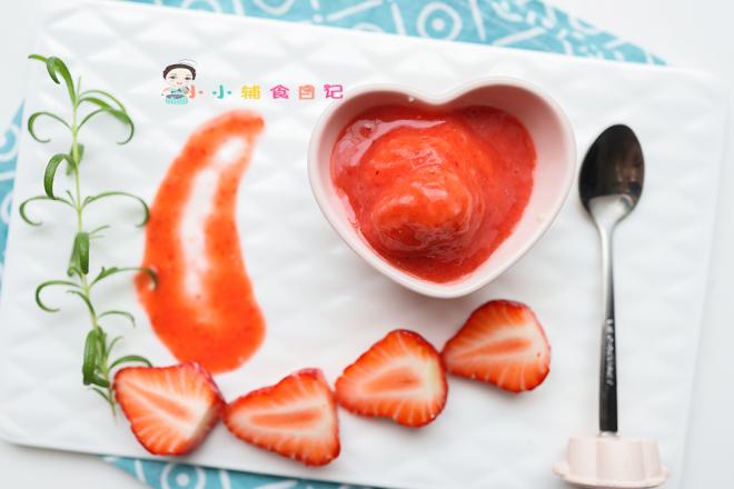 6个月以上辅食草莓土豆泥