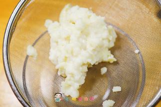 如果想要更细腻 小月龄宝宝可以过筛一下，大宝宝就不用过筛