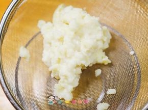 如果想要更细腻 小月龄宝宝可以过筛一下，大宝宝就不用过筛
