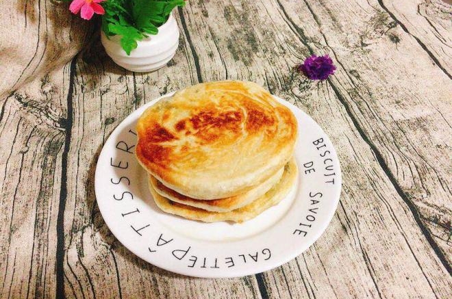 酸菜猪油渣馅儿饼