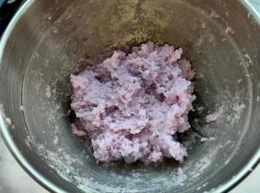 简单搅拌至看不到粉末，晾凉。