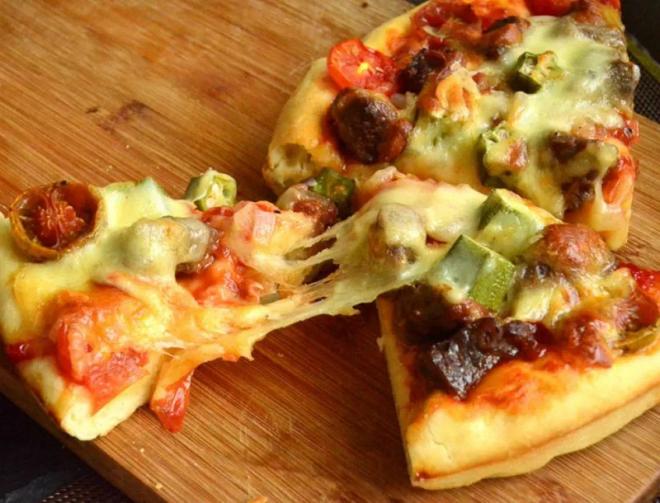 【食谱】法式黑椒牛肉披萨 好吃好做