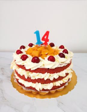 插上生日蜡烛就是美美哒生日蛋糕啦！