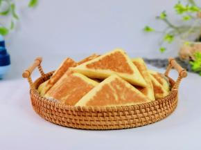 依次做好，简单易学的喜饼。